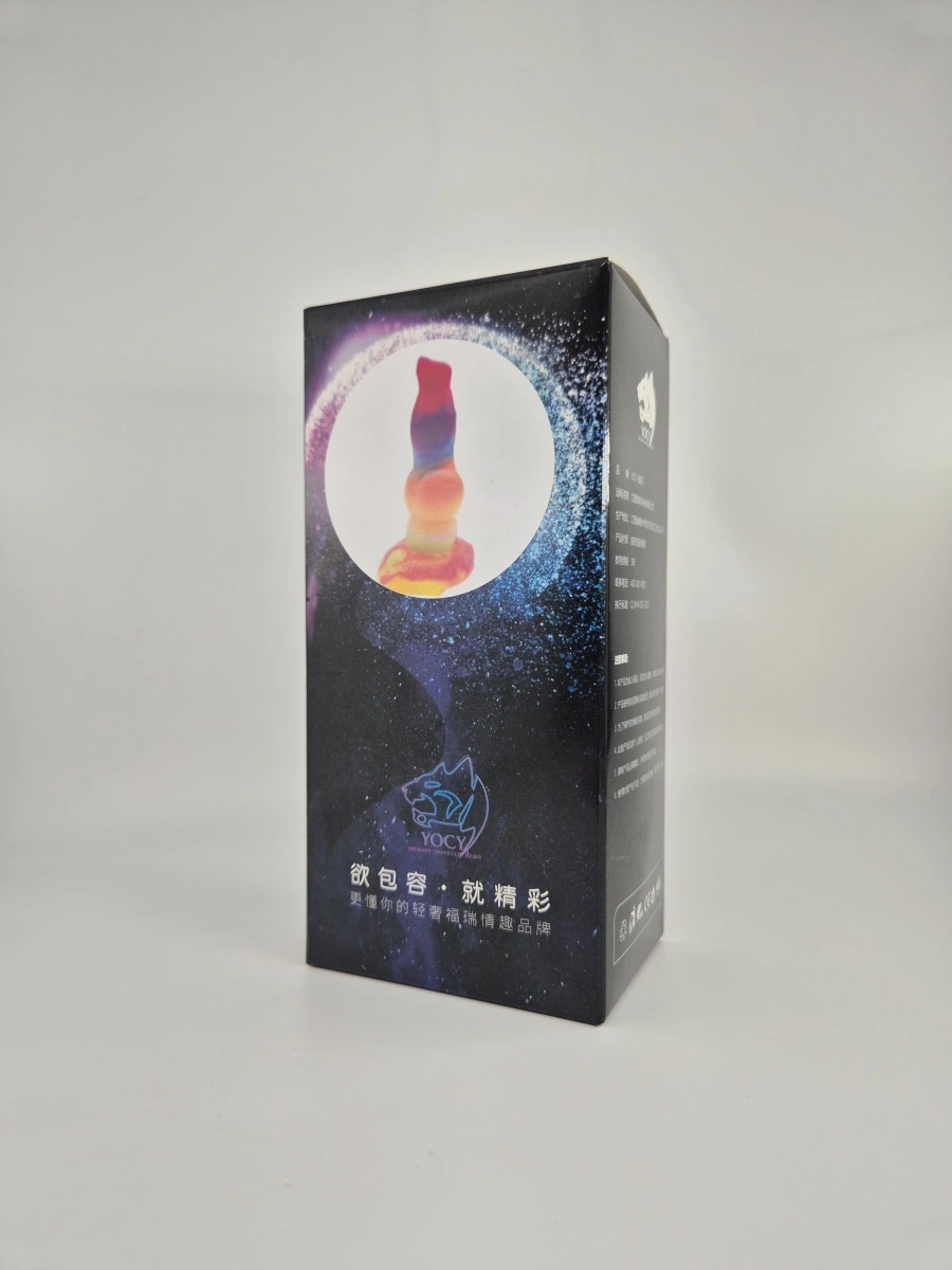Dildo Luminous Werewolf, Fosforescent, Silicon Lichid, 21 cm