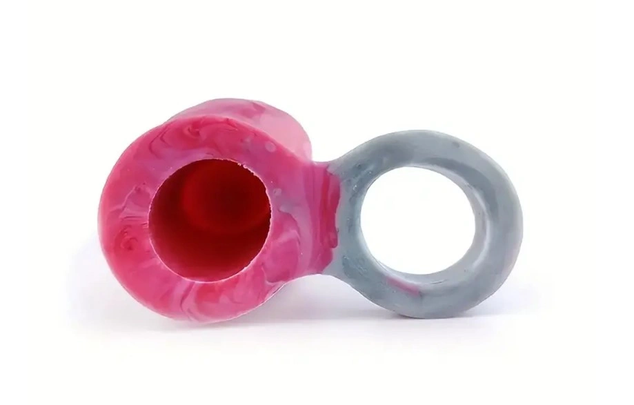 Prelungitor Penis Wolfy +4 cm, Silicon Lichid, Roz, 20.5 cm