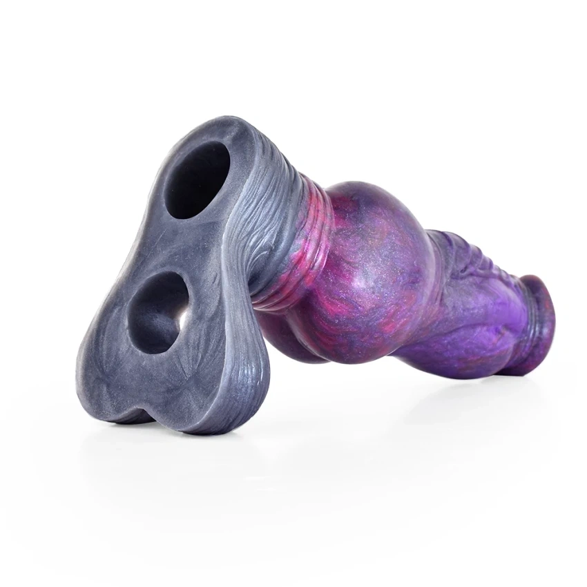 Prelungitor Penis Creature, Silicon Lichid, Mov, 20 cm
