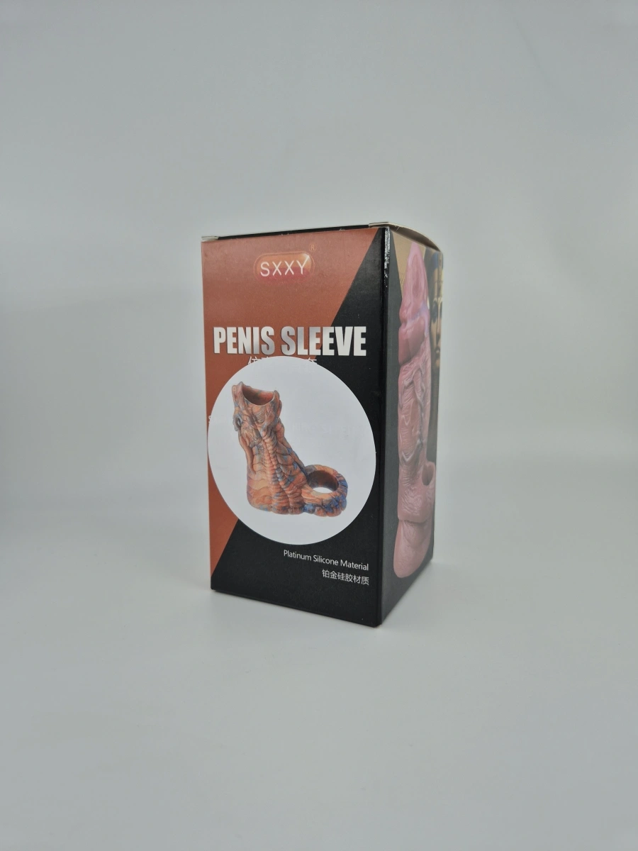 Manson Penis Bad Dragon, Silicon Lichid, Auriu, 12.2 cm