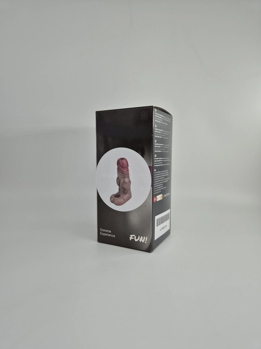 Prelungitor Penis Stan, Silicon Lichid, Maro, 14 cm