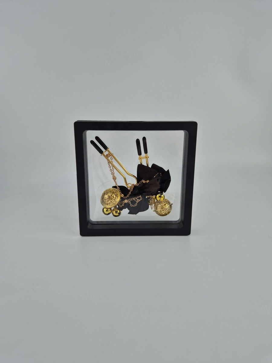 Clame Sfarcuri Splendour cu Clopotei, Negru
