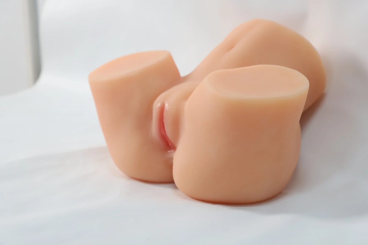 Masturbator Mega Pleasure, Vagin si Anus, TPE, Natural, 8.9 kg