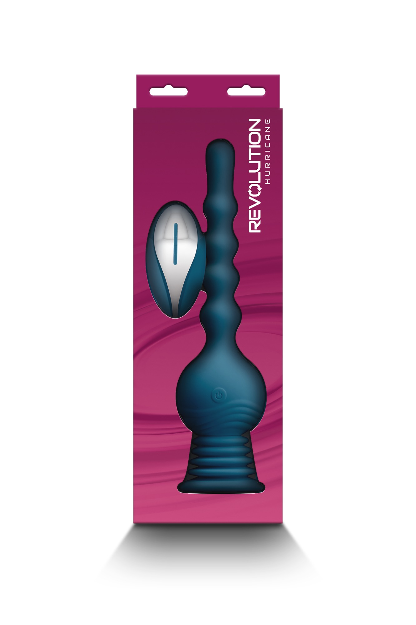 Vibrator Anal Hurricane Gyrating, 3 Moduri Stimulatoare, Silicon, USB, Verde, 27.3 cm