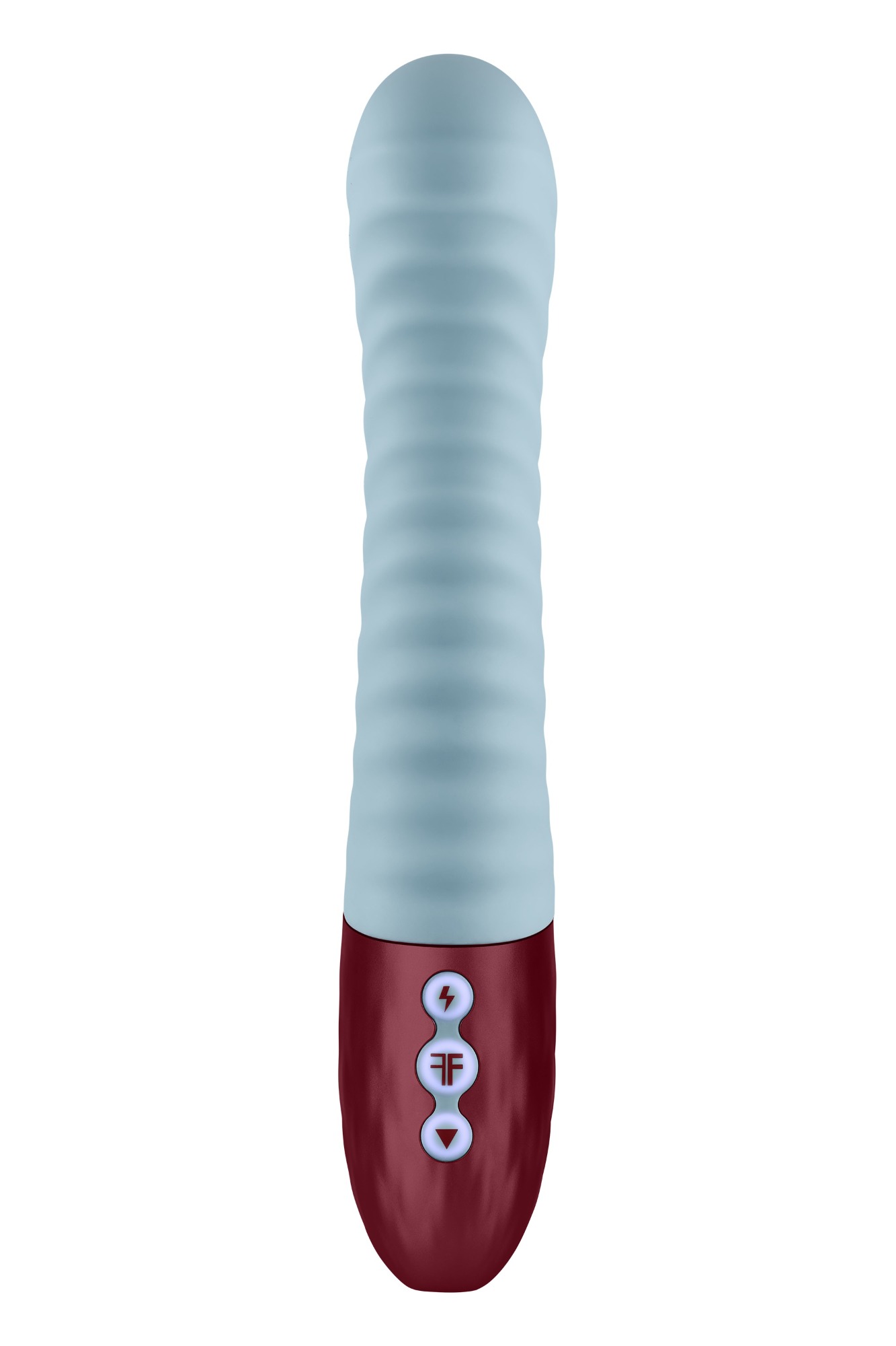 Vibrator Lola G FemmeFunn, 8 Moduri Vibratii, Silicon Lichid, USB, Albastru, 23.9 cm