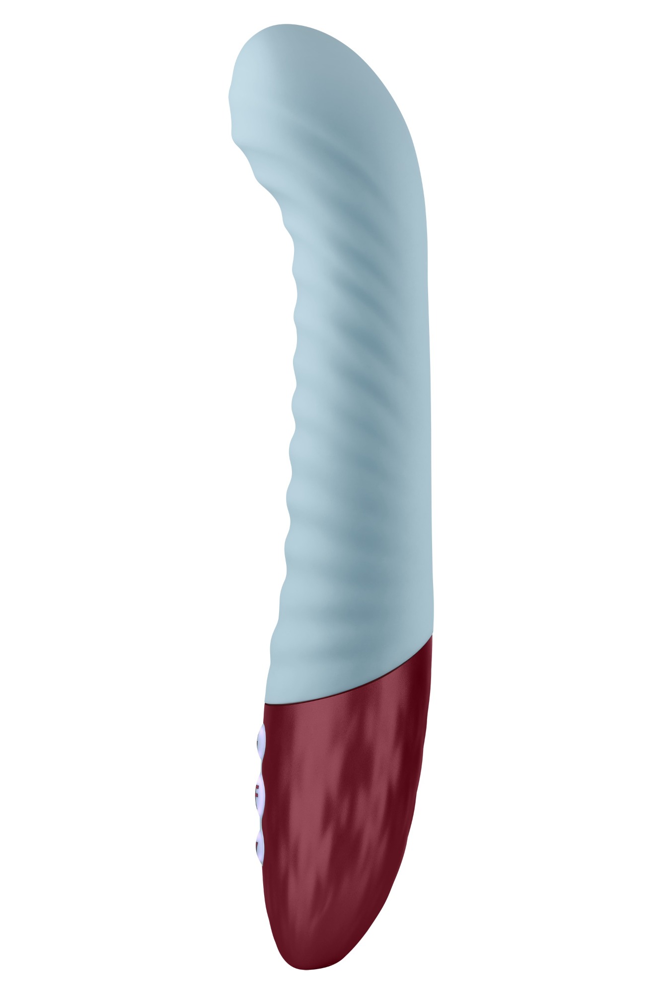 Vibrator Lola G FemmeFunn, 8 Moduri Vibratii, Silicon Lichid, USB, Albastru, 23.9 cm