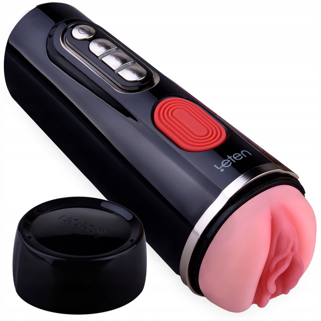 Masturbator New Era Sucking-Vibrating, USB, 24.7 cm