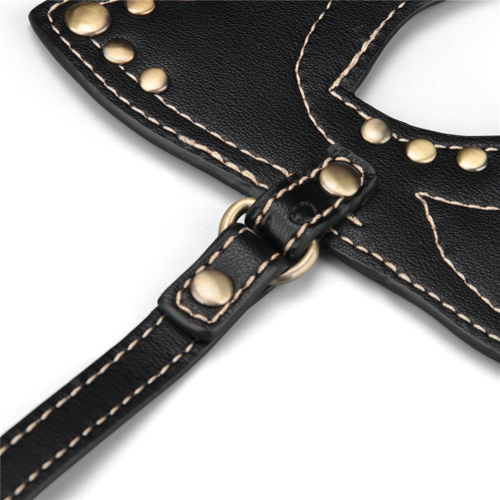 Masca Sexy Rebellion Reign Cat Mask, Negru/Maro