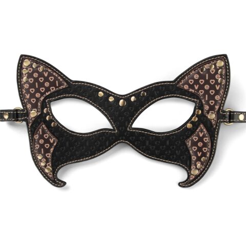 Masca Sexy Rebellion Reign Cat Mask, Negru/Maro