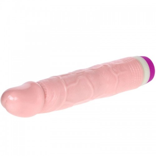 Vibrator Realist Multispeed Jelly Vibe, Natural, 21.5 cm