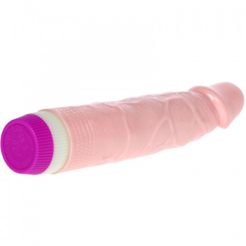 Vibrator Realist Multispeed Jelly Vibe, Natural, 21.5 cm