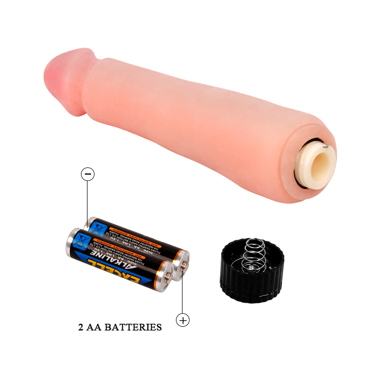 Vibrator Realist Cyber Vibe Multispeed Natural 24 cm