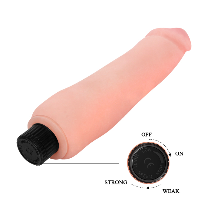 Vibrator Realist Cyber Vibe Multispeed Natural 24 cm