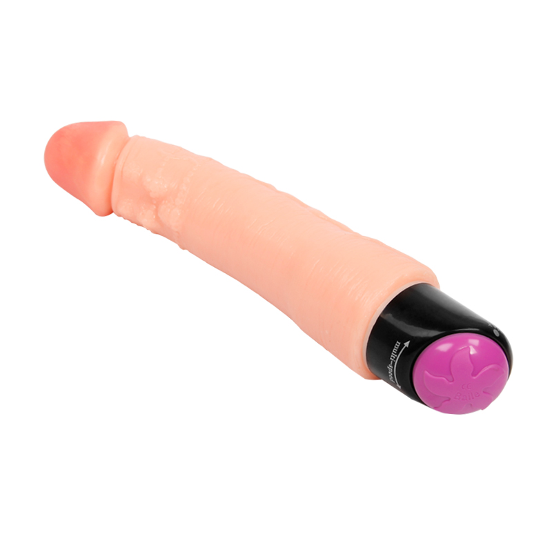 Vibrator Summer Night, Multispeed, TPR, Natural, 25 cm