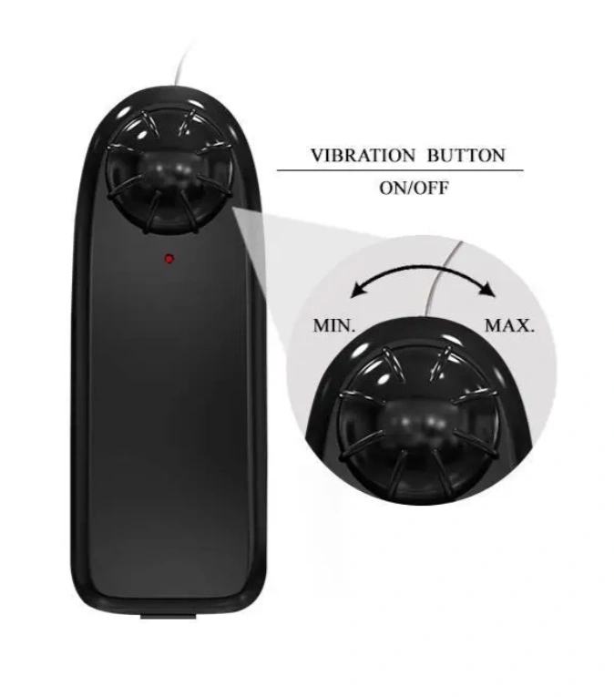 Masturbator Realistic Feel Vagin&Anus cu Vibratii, TPE, Natural, 17.5 cm