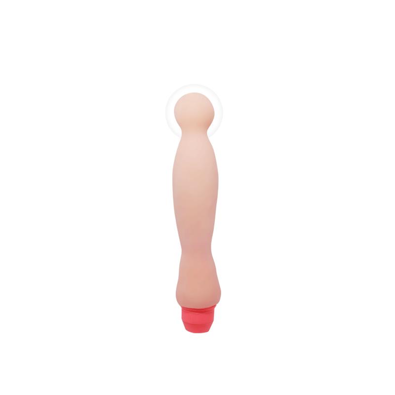Vibrator Multispeed Flexible Sensual Spine, Natural, 22 cm