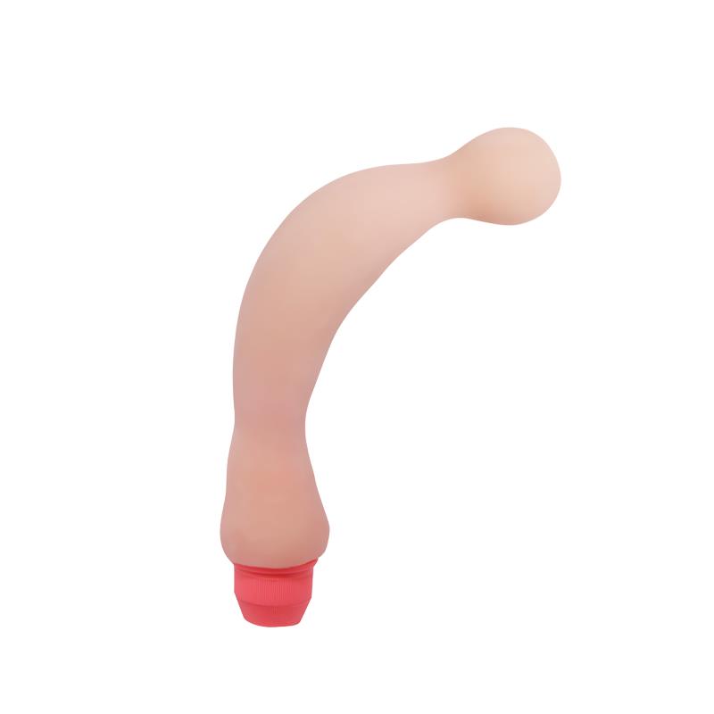 Vibrator Multispeed Flexible Sensual Spine, Natural, 22 cm