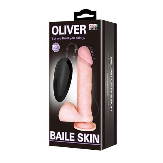 Vibrator Realistic cu Telecomanda Multispeed 19.5 cm