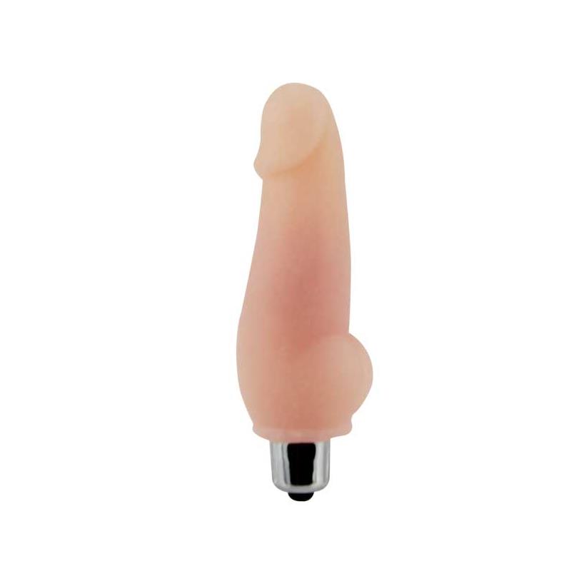 Super Mini Vibrator Realist, TPR Life-Like, Natural, 12 cm