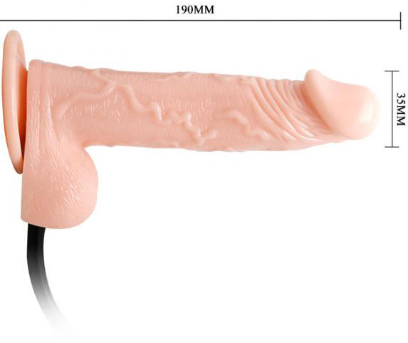 Vibrator Gonflabil Multispeed 18.5 cm