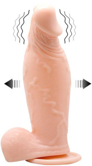 Vibrator Gonflabil Multispeed 18.5 cm