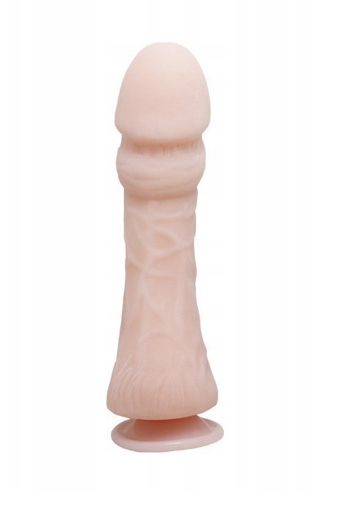 Vibrator Realist Multispeed The Big Penis Natural 24 cm