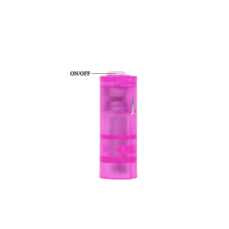 Manson Penis cu Vibratii Crystal, TPR, Transparent, 13 cm