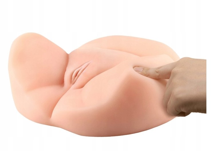 Masturbator Realist Jessica Marie cu Vibratii, TPR Life-Like, Natural, 2.9 kg