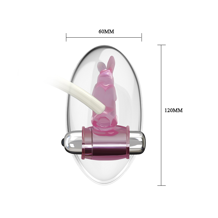 Pompa Automata Clitoris Intimate Cup, 10 Viteze Vibratii, TPR, Roz