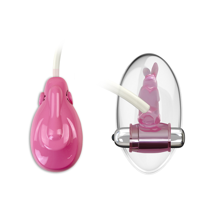 Pompa Automata Clitoris Intimate Cup, 10 Viteze Vibratii, TPR, Roz