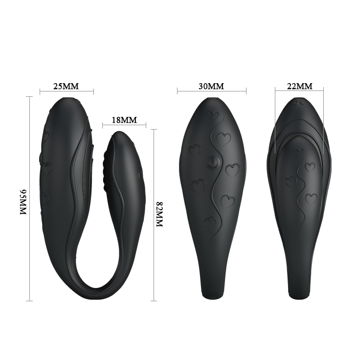 Vibrator Indulgence Plus 30 Moduri Vibratii, 3 Intensitati Vibratii, Silicon, USB, Negru