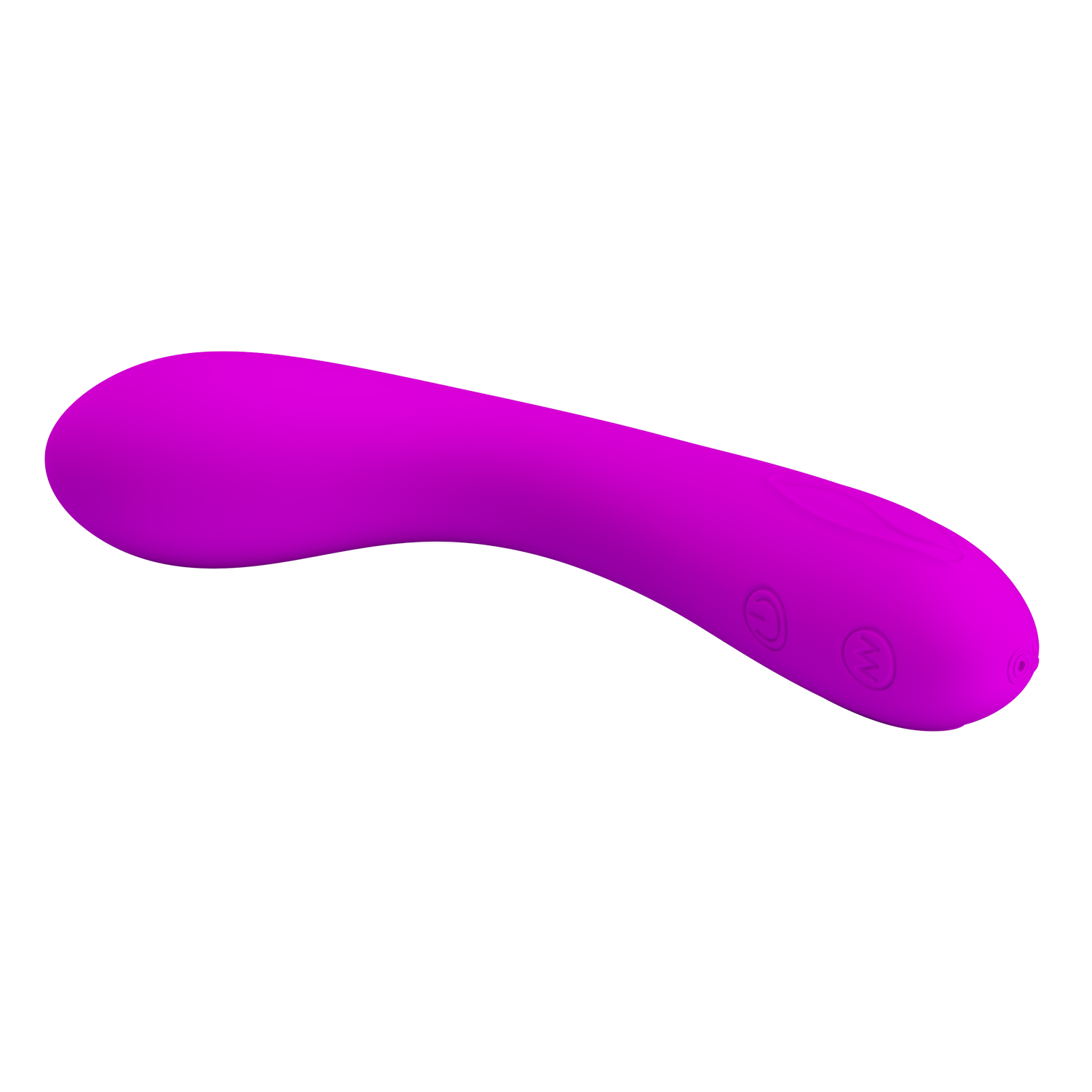 Vibrator Pretty Love Tony, 30 Moduri Vibratii, Silicon, Mov, 15.5 cm
