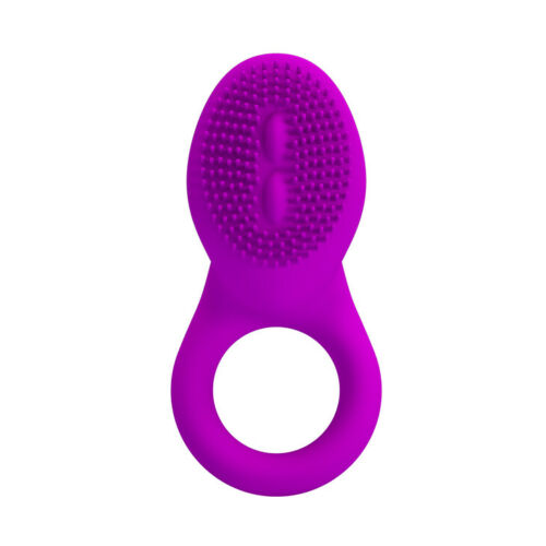 Inel de Penis Cobra cu Stimulator Clitoris, Silicon, Roz