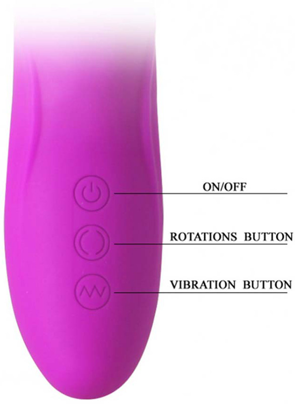 Vibrator iepuras Pretty Love 27 cm
