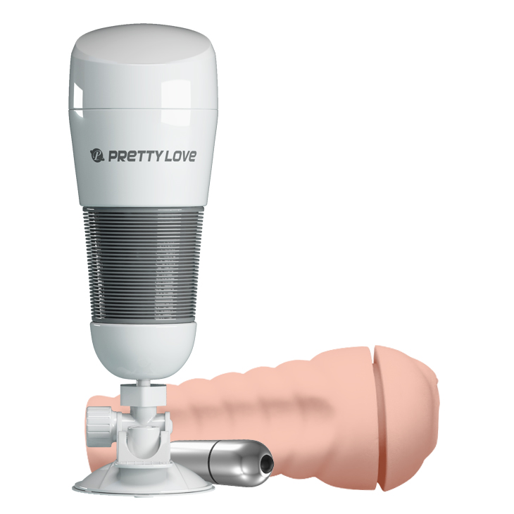 Masturbator Pretty Love Hedy Pussy cu Vibratii, Ventuza Detasabila, Natural