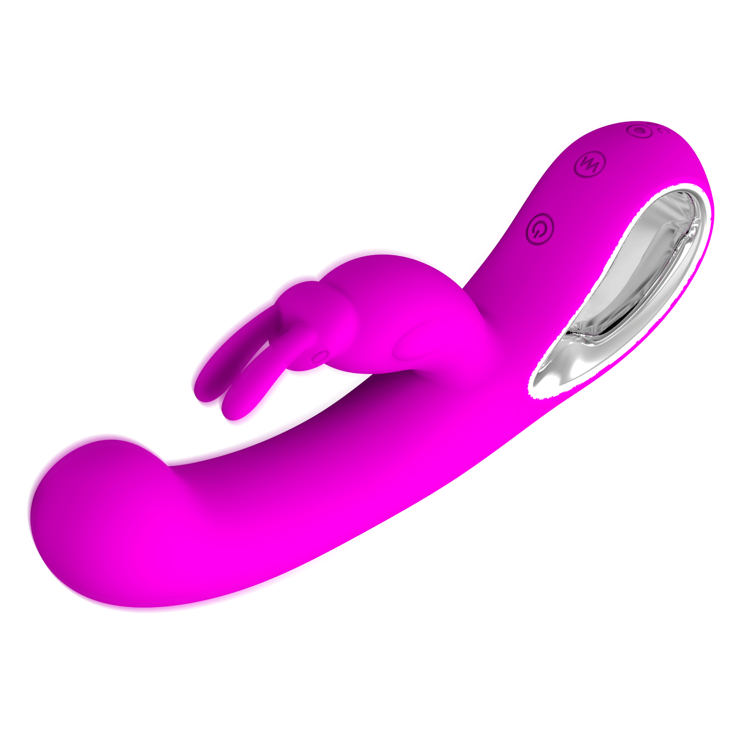 Vibrator Pretty Love Webb, 12 Moduri Vibratii, Silicon, USB, Mov, 21 cm