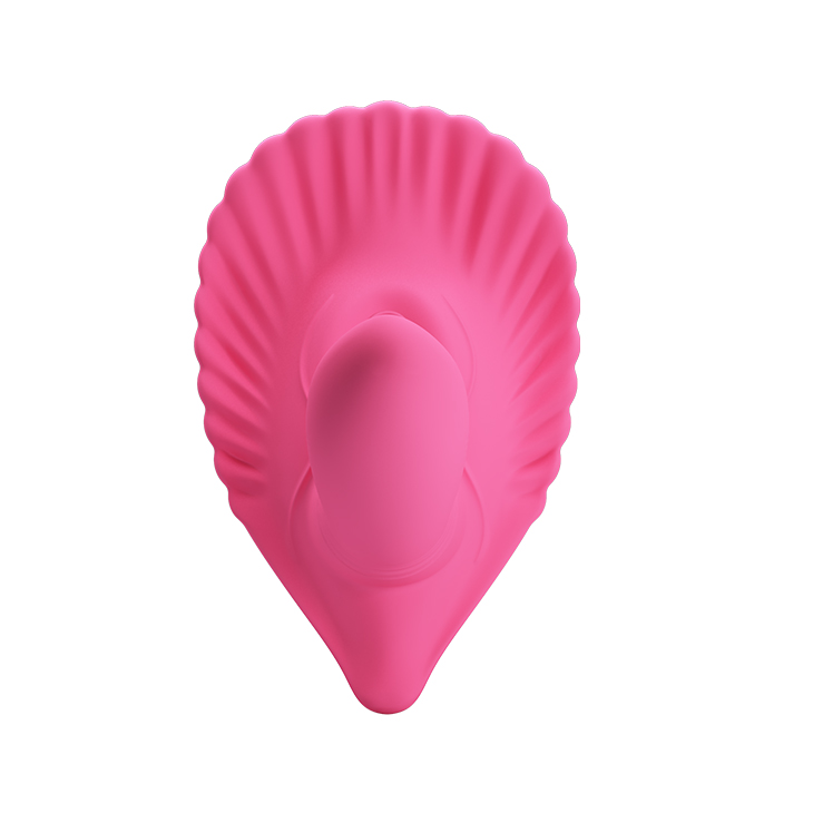 Stimulator Fancy Clamshell 12 Moduri Vibratii, Bluetooth Control Free App, Silicon, Roz