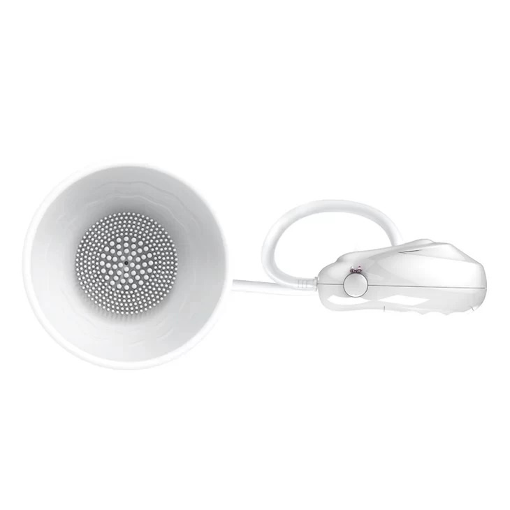 Pompa cu Vibratii pentru Sani Fantasy Partner, Silicon, Alb