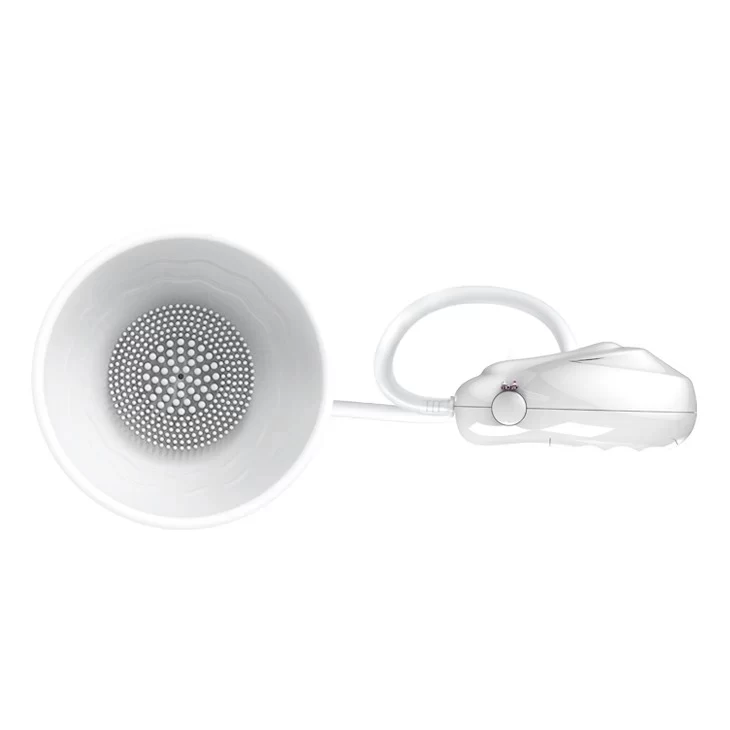 Pompa cu Vibratii pentru Sani Fantasy Partner, Silicon, Alb