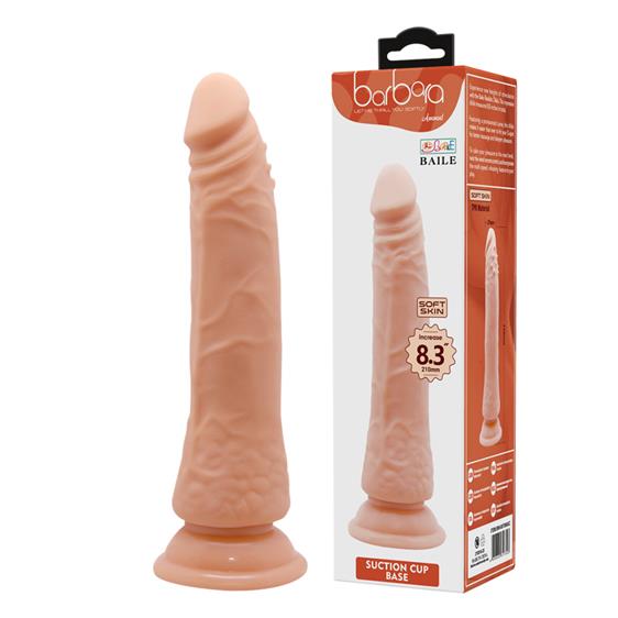 Dildo Realist Ammut Soft Skin, Natural, 21 cm