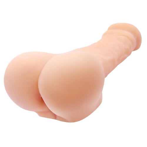 Prelungitor Penis Masturbator Bigger Man Plus, TPR, Natural, 24 cm