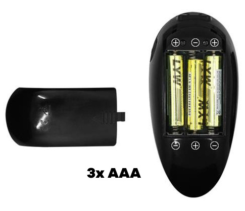 Vibrator Realist Thunder Up 22cm Natural