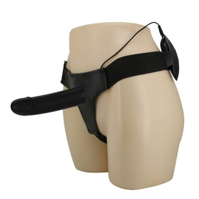 Strap On Vito Multispeed, Silicon, Negru, 17.3 cm