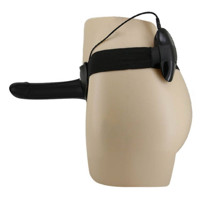 Strap On Vito Multispeed, Silicon, Negru, 17.3 cm