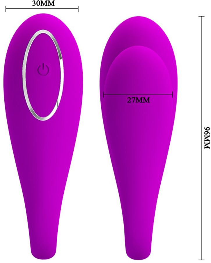 Vibrator cu telecomanda Algernon Pretty Love