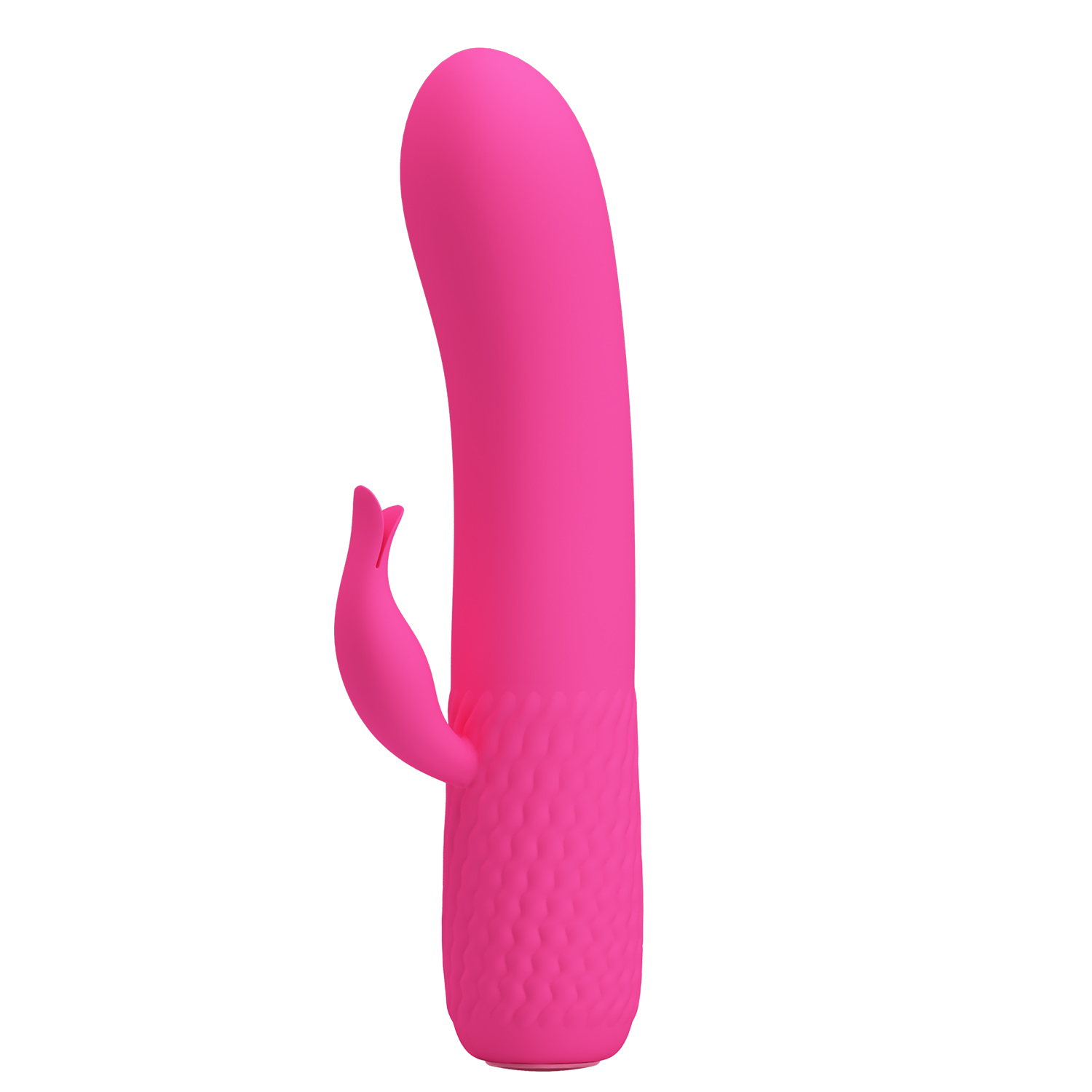 Vibrator Pretty Love Tim, 12 Moduri Vibratii, Silicon, USB, Roz, 15 cm