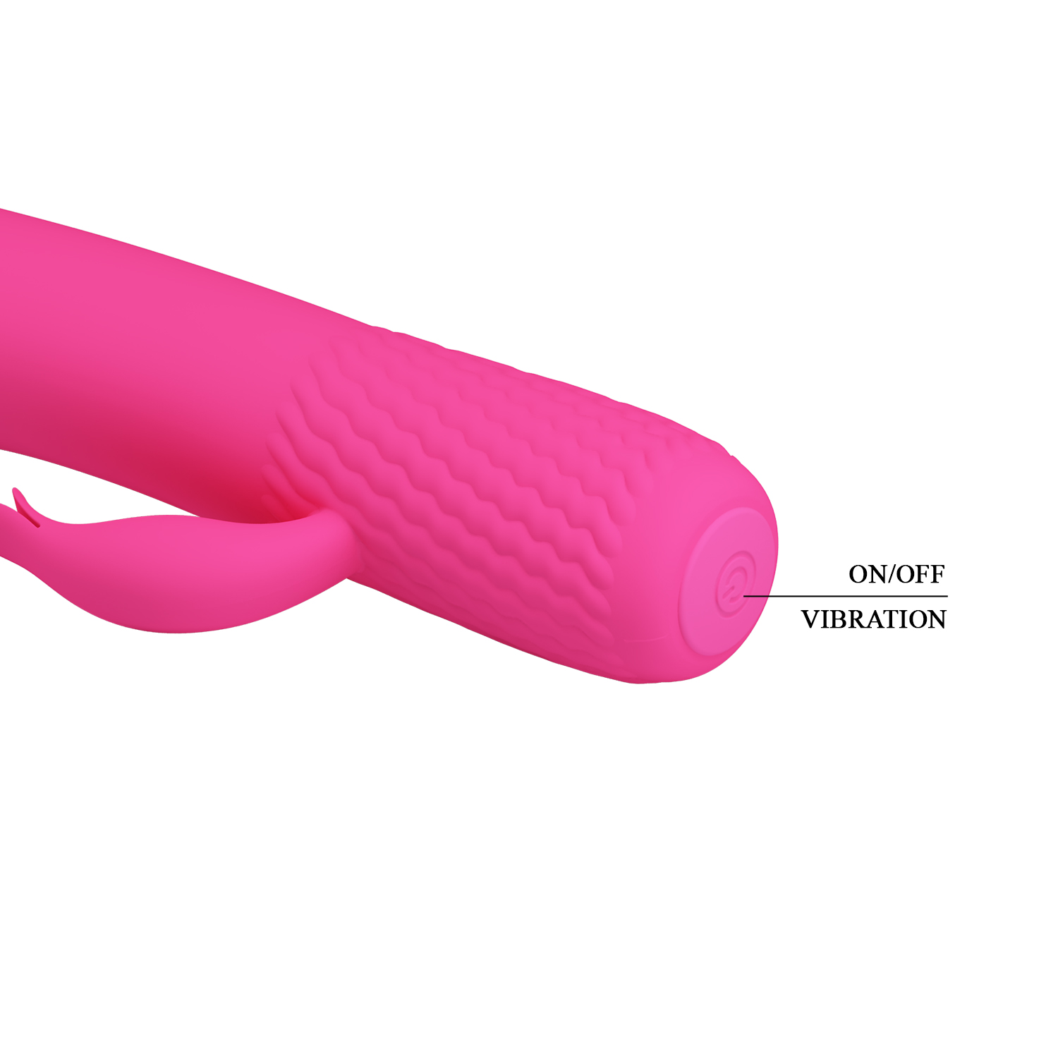 Vibrator Pretty Love Tim, 12 Moduri Vibratii, Silicon, USB, Roz, 15 cm