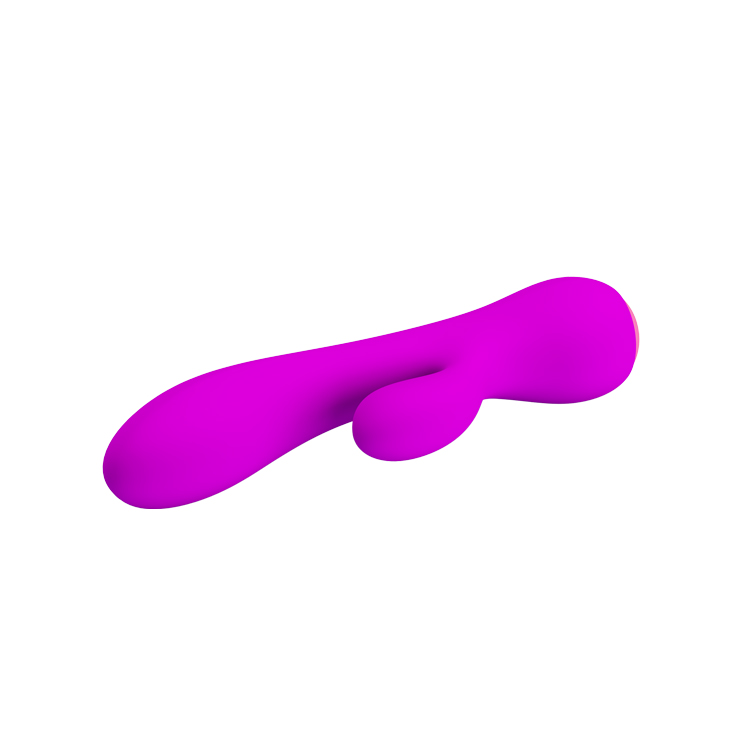 Vibartor Pretty Love Zachary, 12 Moduri Vibratii, Silicon, USB, Mov, 17.8 cm