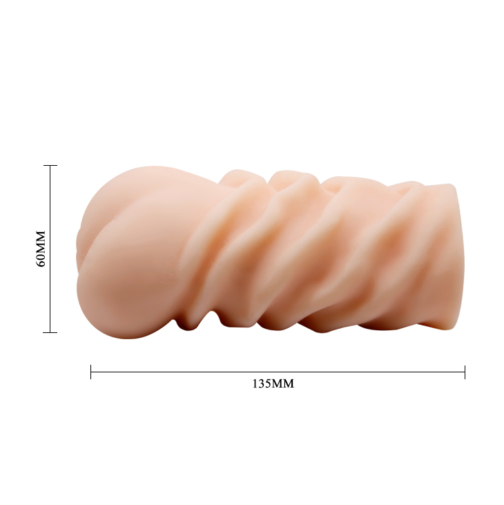 Masturbator Crazy Bull Isabel, TPR, Natural, 13.5 cm