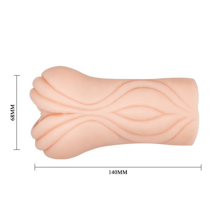 Masturbator Crazy Bull Louise, TPR, Natural, 14 cm